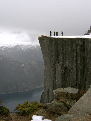 Noruega-Preikestolen (El pulpito) 1