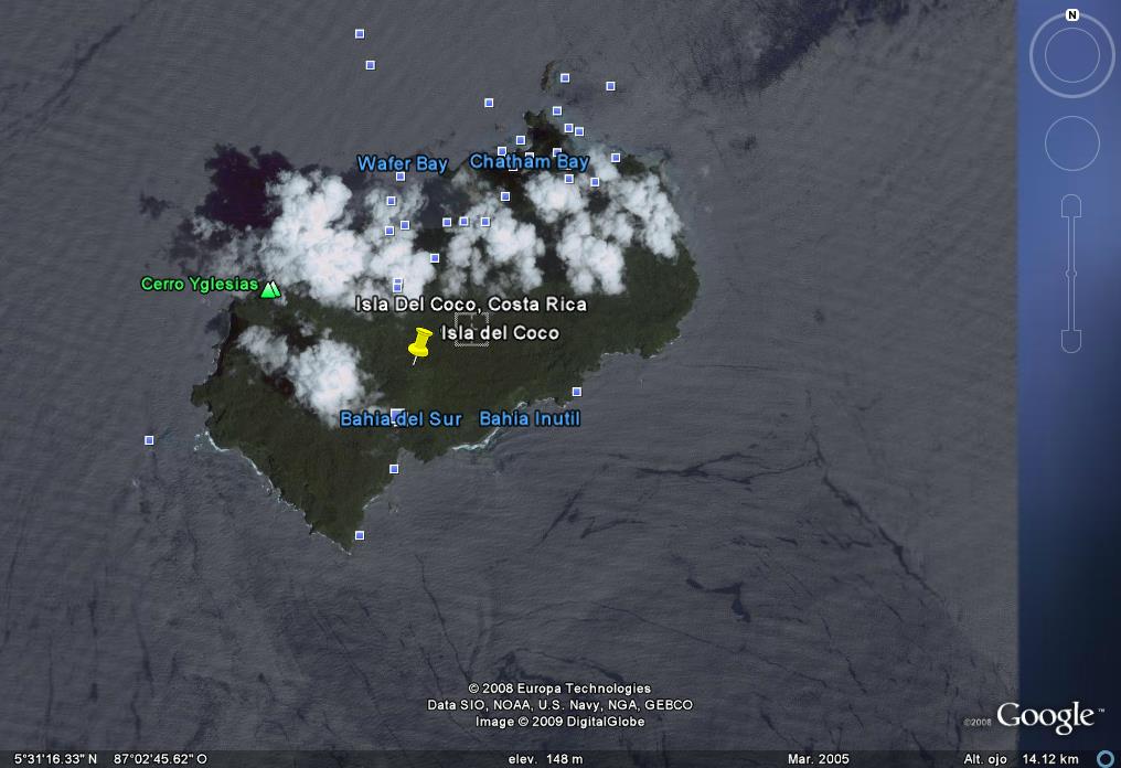 Isla de coco - Pueblos fantasma 🗺️ Foro General de Google Earth