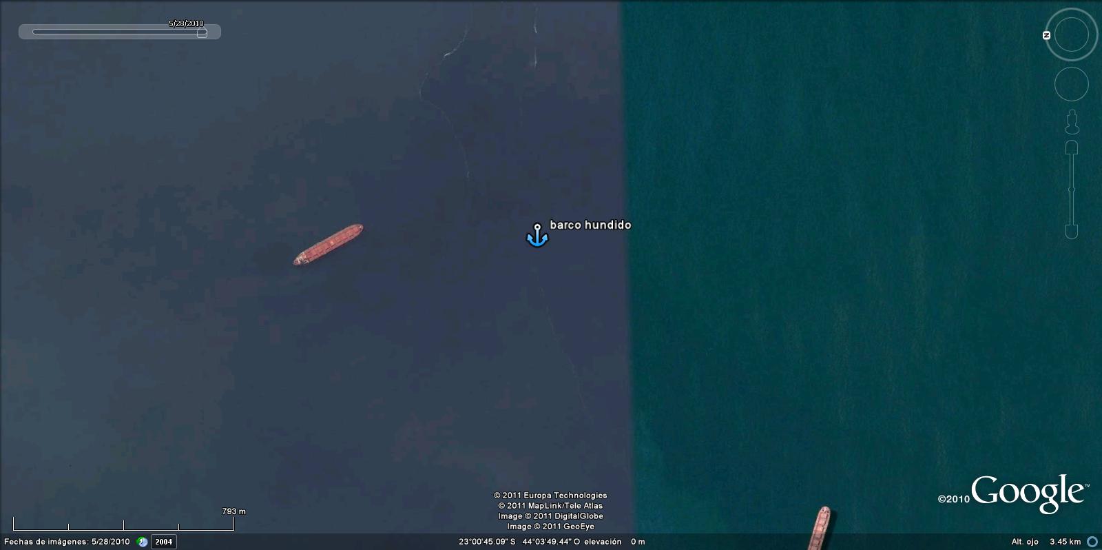 Barcos hundidos en el Caspio 🗺️ Foro General de Google Earth