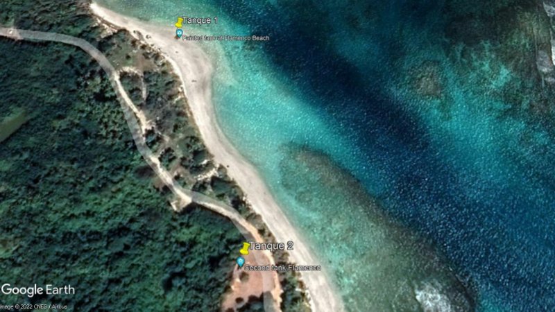 Tanques de Playa Flamenco, en Isla Culebra, Puerto Rico 1 - Pueblo Fantasma de Tyneham y Tanques abandonados 🗺️ Foro Belico y Militar