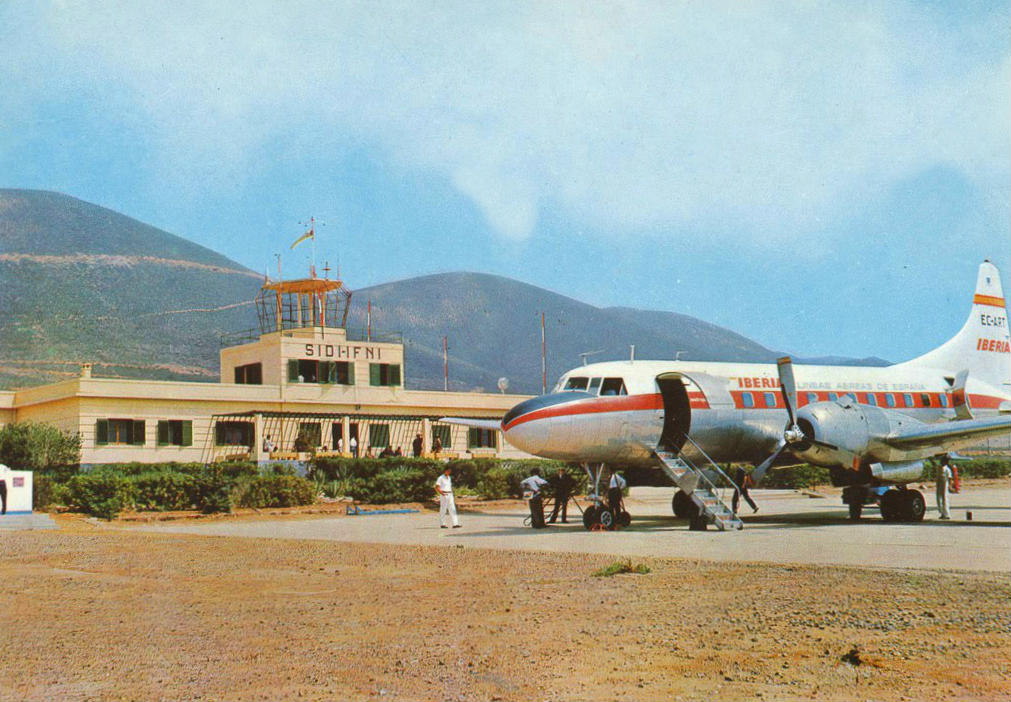 Antigua Terminal Aeropuerto de Sidi-Ifni - Marruecos 1