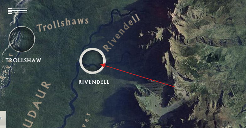El Hobbit y la Tierra Media en Google Earth 0