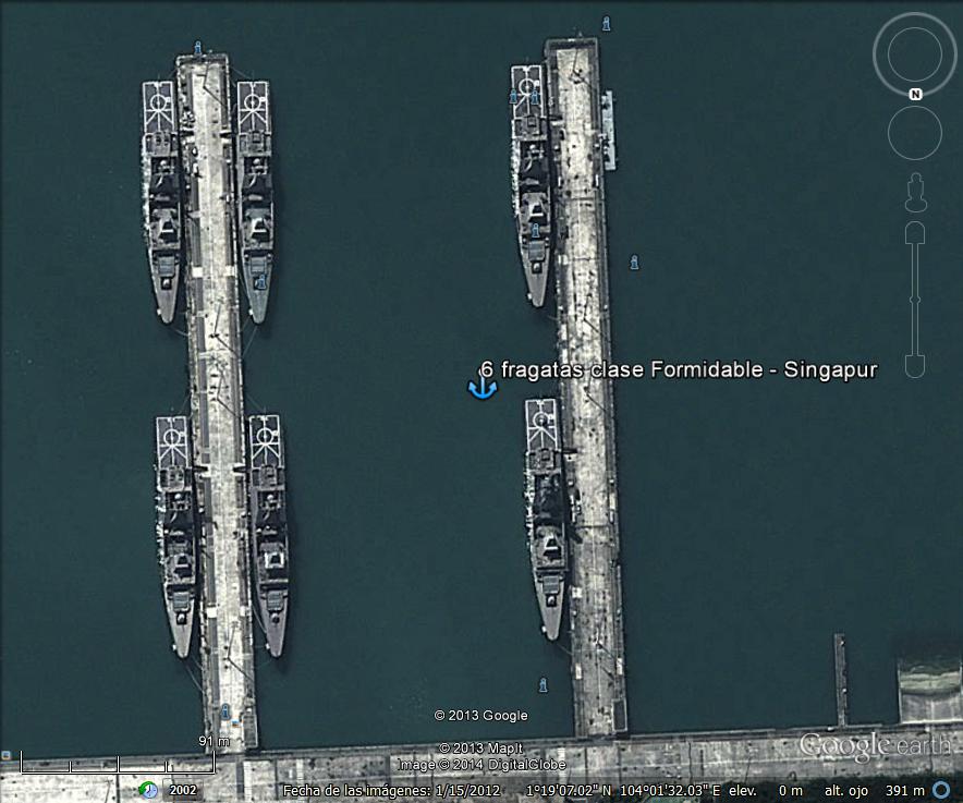 6 fragatas clase Formidable en Singapur 0 - Colección Barcos de Guerra