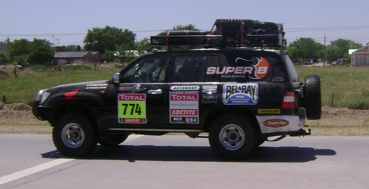 Daka en Bahia Blanca. Primer Camioneta - Primera Etapa Dakar 2012 - Mar del Plata - Santa Rosa 🗺️ Foro Deportes y Aficiones