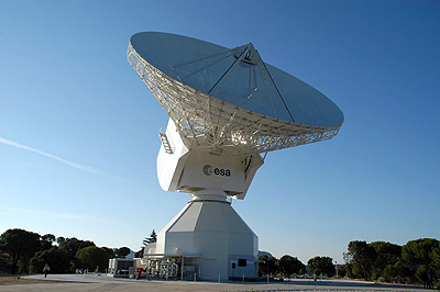 Antena espacial europea para Argentina 1