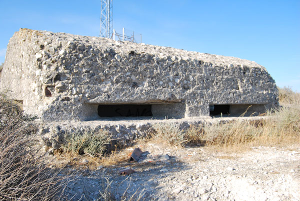 Fortin grande en Añover - Defensas de Madrid en la Guerra Civil