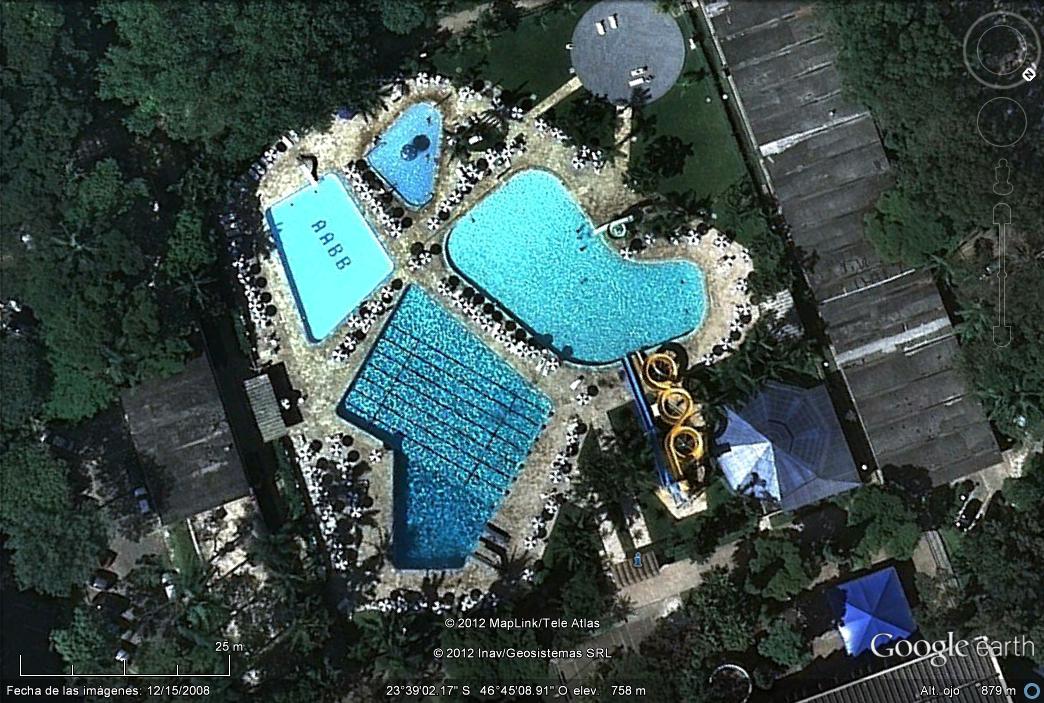 Piscina AABB - Sao Paulo 1 - Piscinas de formas variadas Costa Brava - España 🗺️ Foro General de Google Earth