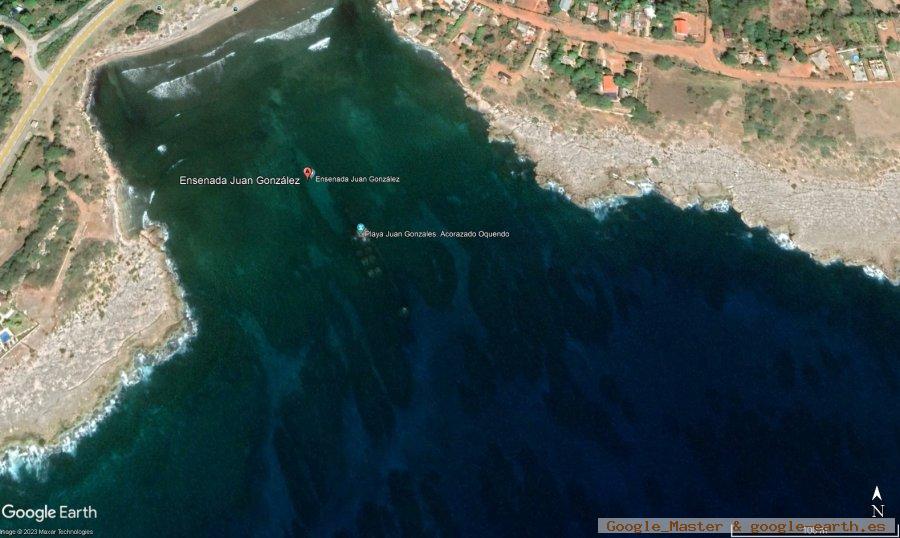 Acorazado Almirante Oquendo - Playa de Juan Gonzalez, Cuba 1