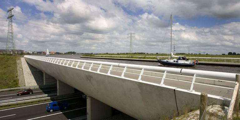 Acueducto Navegable de Langdeel, Zuiderburen (Holanda) 1 - Puente Canal Acuífero o Acueducto Navegable