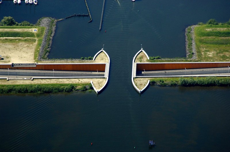 Acueducto Navegable de Veluwemeer, Harderwijk (Holanda) 0 - Puente Canal Acuífero o Acueducto Navegable