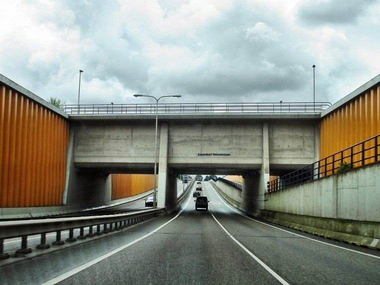 Acueducto Navegable de Veluwemeer, Harderwijk (Holanda) 2 - Puente Canal Acuífero o Acueducto Navegable