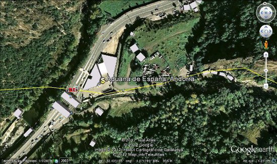 Aduana de España, Andorra 🗺️ Foros de Google Earth y Maps 2