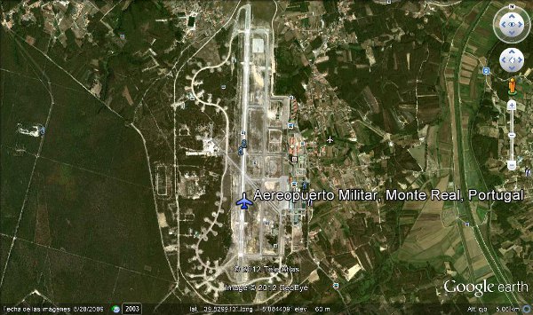 Aereopuerto Militar, Monte Real, Portugal 🗺️ Foro Belico y Militar 2