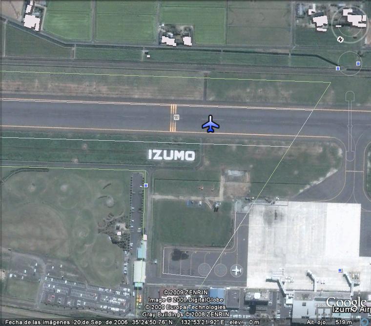 aeropuerto de Izumo, Japon - Mensajes al Espacio