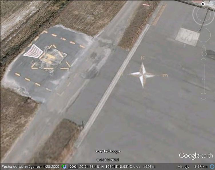 Aeropuerto Internacional de Guadalajara Jalisco, México 1 - Rosa de los vientos en De Panne - Belgica 🗺️ Foro General de Google Earth