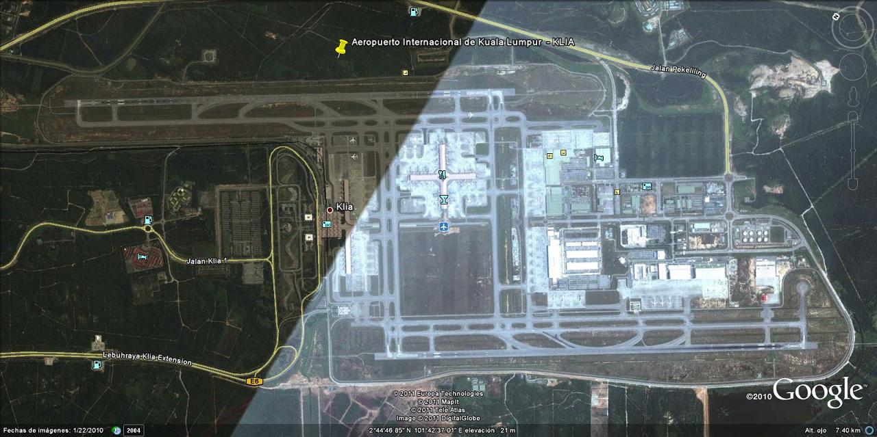 Klia - Aeropuerto Internacional de Kuala Lumpur