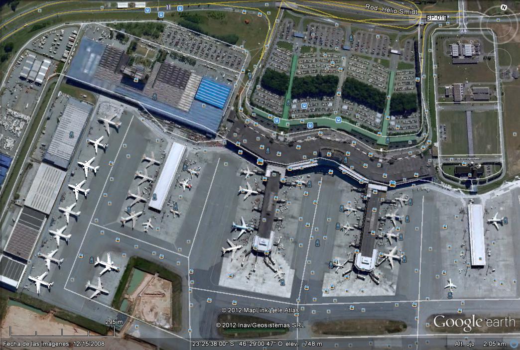 Aeropuerto Internacional Sao Paulo-guarulhos - Cumbica 1 - Aeropuertos complicados 🗺️ Foro General de Google Earth