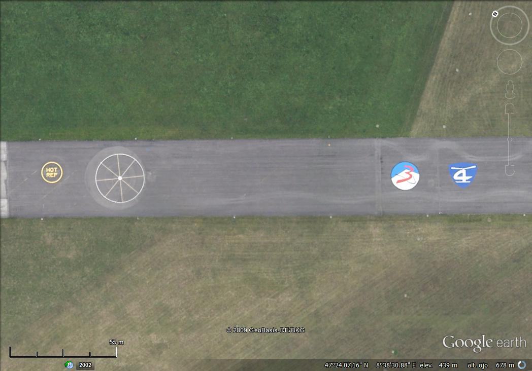 Curiosos mensajes Aeropuerto militar de Dübendorf - Suiza 1 - Escudo de Bolivia - Ururo 🗺️ Foro General de Google Earth