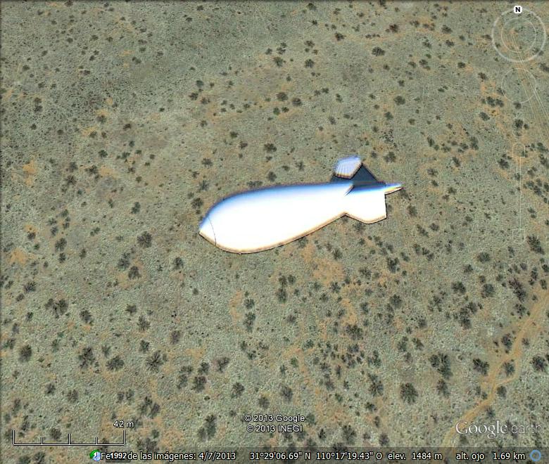 Dirigle blanco Fort Huachuca cazado con Google Earth 🗺️ Foro Belico y Militar