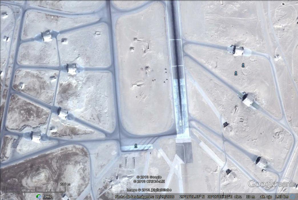 Bunkeres base aerea de Dandil, Nasir, Bani Sweif -Egipto 0 - Bunkeres para aviones en Al Azraq - Jordania 🗺️ Foro Belico y Militar