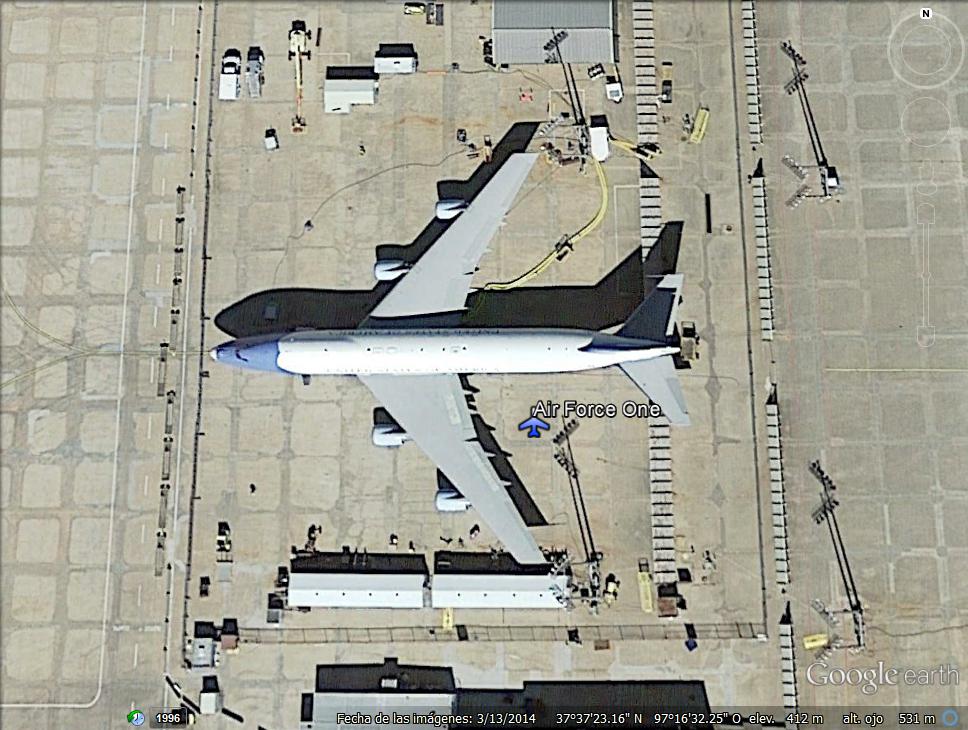 Supuesto Air Force One -  McConnell AFB -Kansas- USA 1 - Aviones Militares y de Guerra