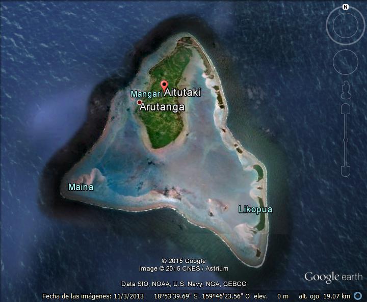 Aitutaki - Islas Cook - Nueva Zelanda 1 - Playa de Los Genoveses - Cabo de Gata - Almeria 🗺️ Foro Google Earth para Viajar