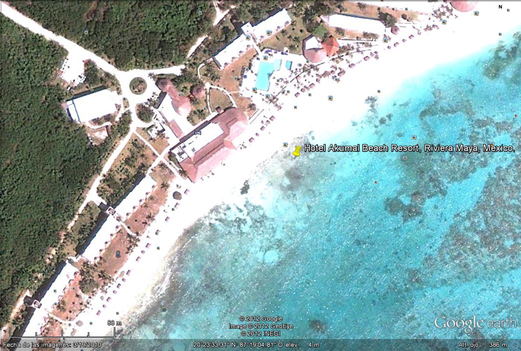 Hotel Akumal - Hoteles en Riviera Maya, México 🗺️ Foro Google Earth para Viajar