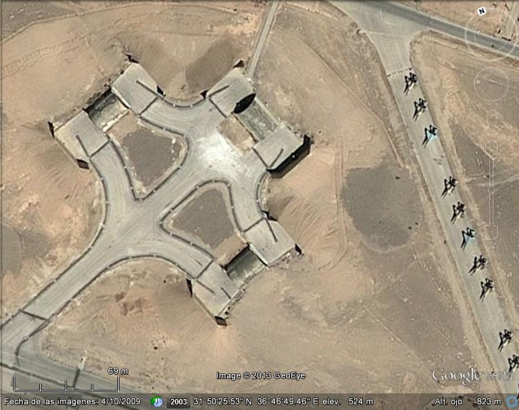 Bunkeres para aviones en Al Azraq - Jordania 1 - Base aerea de Matrouh - Egipto 🗺️ Foro Belico y Militar