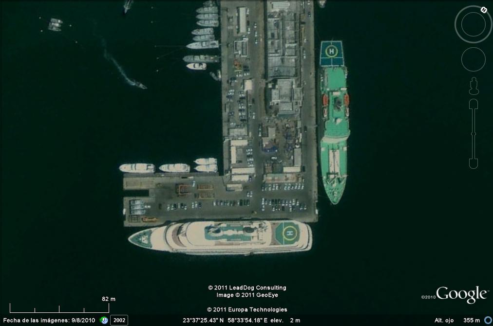 El tercer yate mas grande del mundo - Yate Luna de Abramovich 🗺️ Foro General de Google Earth