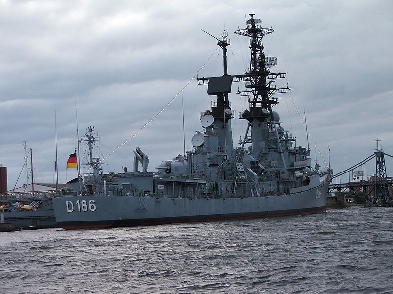 Destructor D186 Mölders, Alemania 2 - Barcos Vapores de Guerra