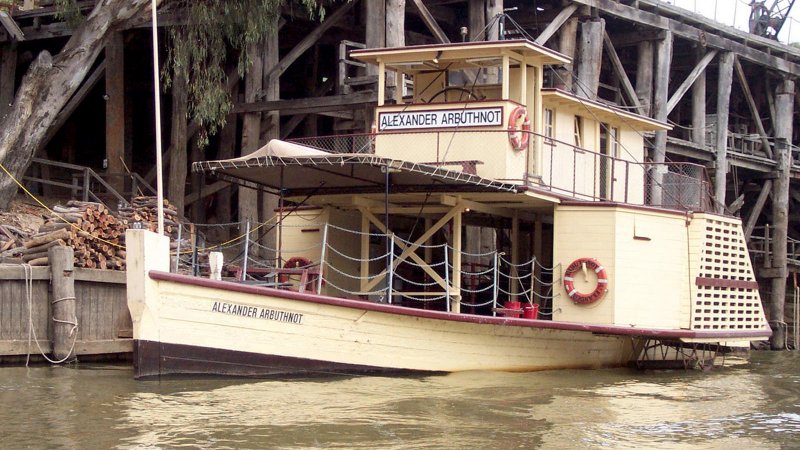 Alexander Arbuthnot, Paddle Steamer, Australia 1 - Adelaide (Adelaida) Barco de paletas, Australia 🗺️ Foro General de Google Earth