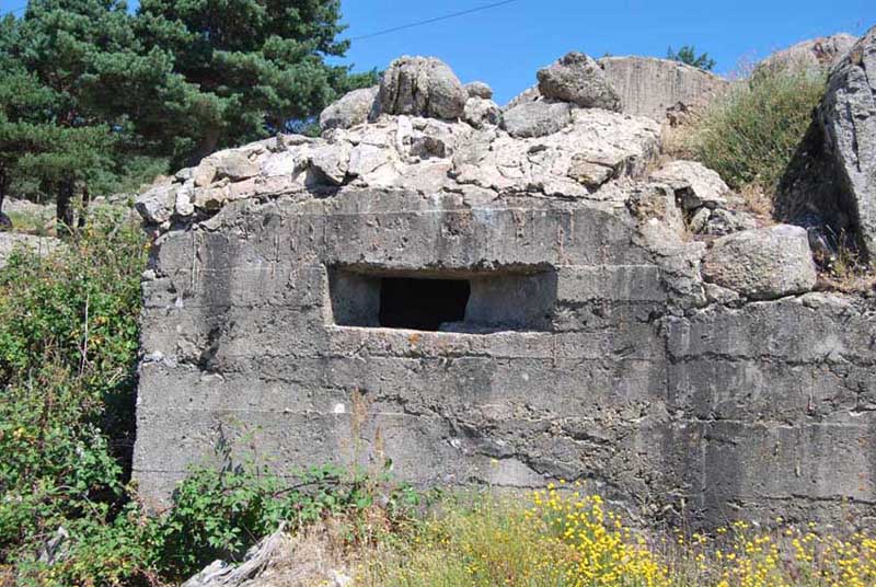 Fortin nacional en el Alto del Leon - Defensas de Madrid en la Guerra Civil