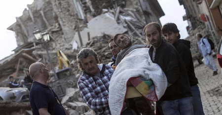 El terremoto 6,2 en Accumoli y Amatrice, Italia 247 muertos 0