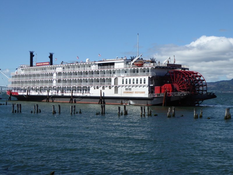 American Empress Paddle Steamer, USA 2 - Barcos Rueda de Paleta o Vapor de ruedas