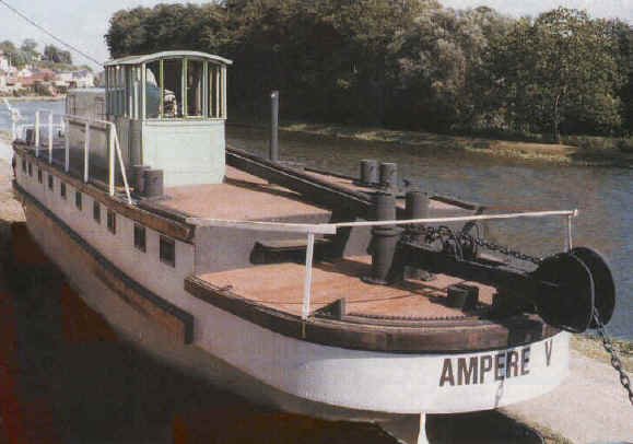 Ampère V, Barco de Cadena francés 0