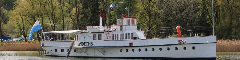 Andechs Paddle Steamer, Alemania 0 - Barcos Rueda de Paleta o Vapor de ruedas