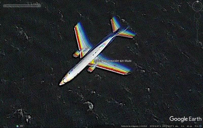 Avión 4 sombras despegando de Moscú 🗺️ Foro General de Google Earth 0