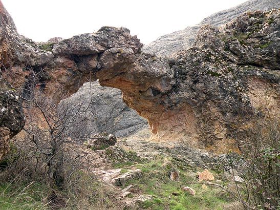 Arco en el cañon de Caracena