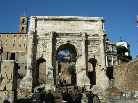 Arco de Septimio Severo, Via dell'Arco di Settimio, Roma 1