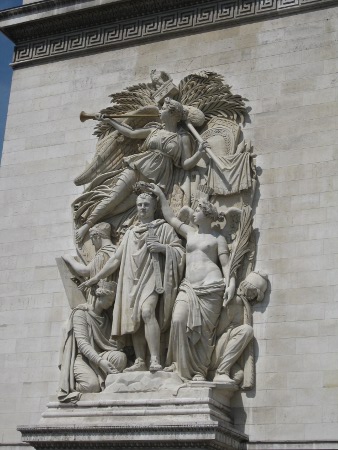 Arco del Triunfo, Paris, Francia 1