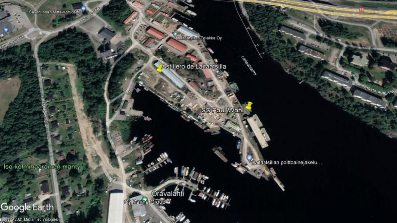 Barcos a Vapor Ferrys del Astillero de Laitaatsilla 1