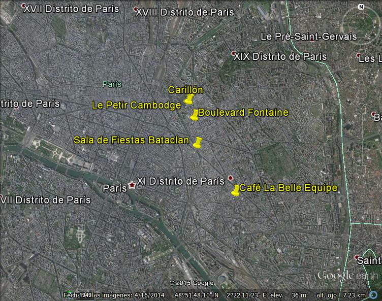 Masacre en París: mas de 128 de muertos y 200 heridos 0