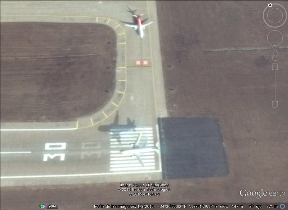 Aterrizando en el aeropuerto de Henan - China 1 - Avion despegando de Portland 🗺️ Foro General de Google Earth