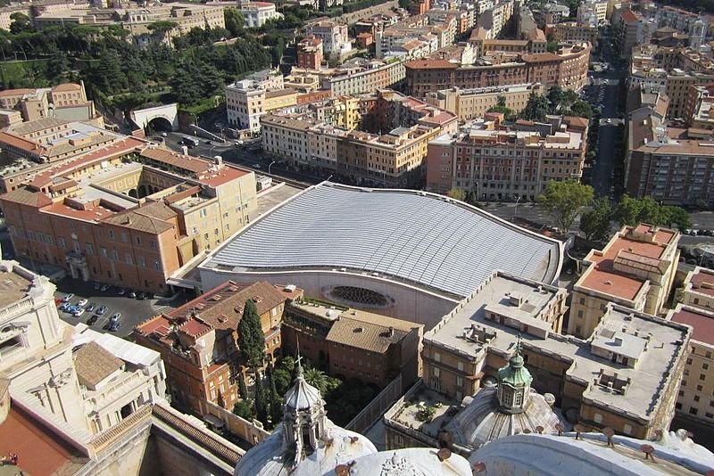 Aula Pablo VI, ciudad del Vaticano Roma 0 - Campo solar flotante de Huainan, china 🗺️ Foro de Ingenieria