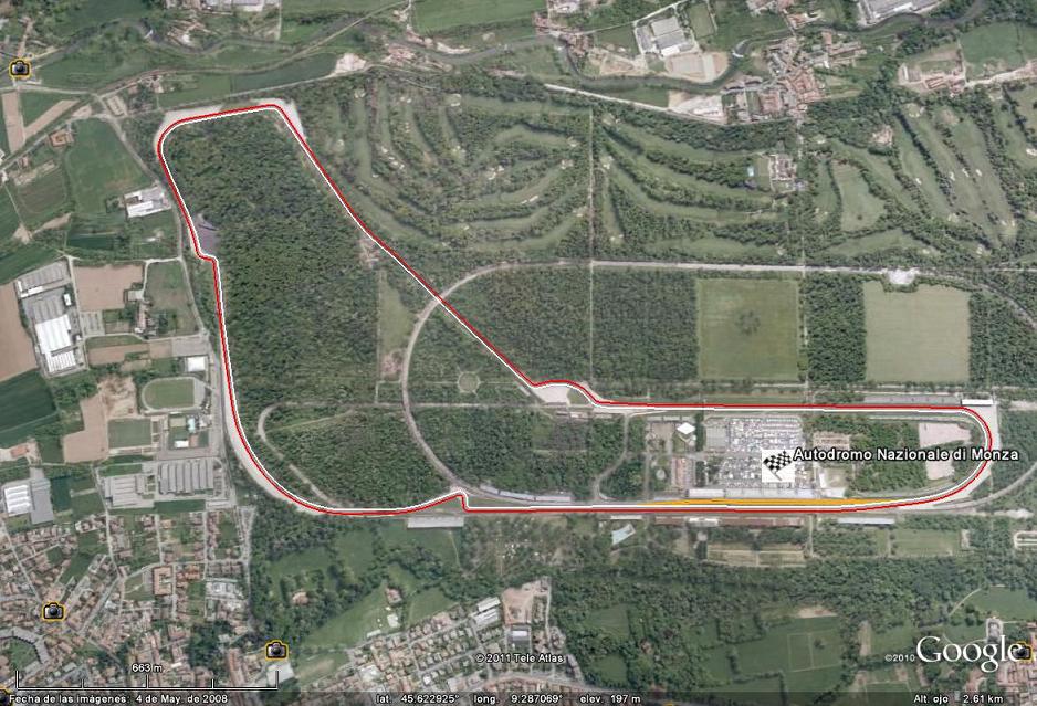 Autodromo Nazionale di Monza 0 - Circuitos de Formula 1