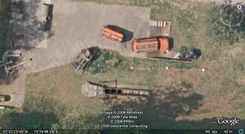 Dos accidentes cazados por el Google Earth
