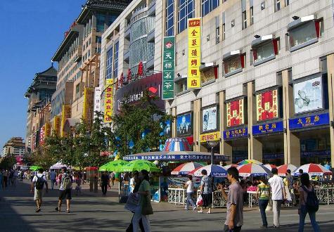 Avenida Wangfujing, Beijing, China 2