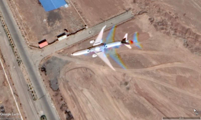 Avión despegando de Teherán. Probablemente de Emirates. - En vuelo rasante en Yerevan, Armenia 🗺️ Foro General de Google Earth