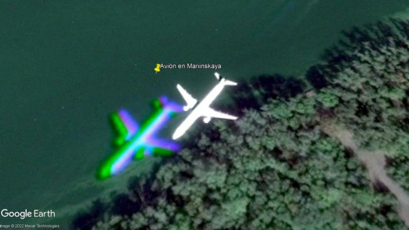 Avion en Mariinskaya, Óblast de Rostov, Rusia 1 - Avión despegando de Cancún 🗺️ Foro General de Google Earth