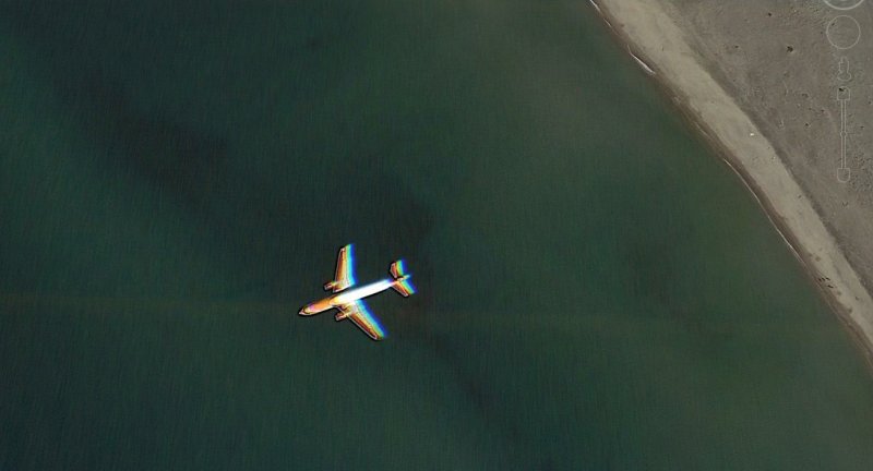 Avión comercial alejandose de Roma 1